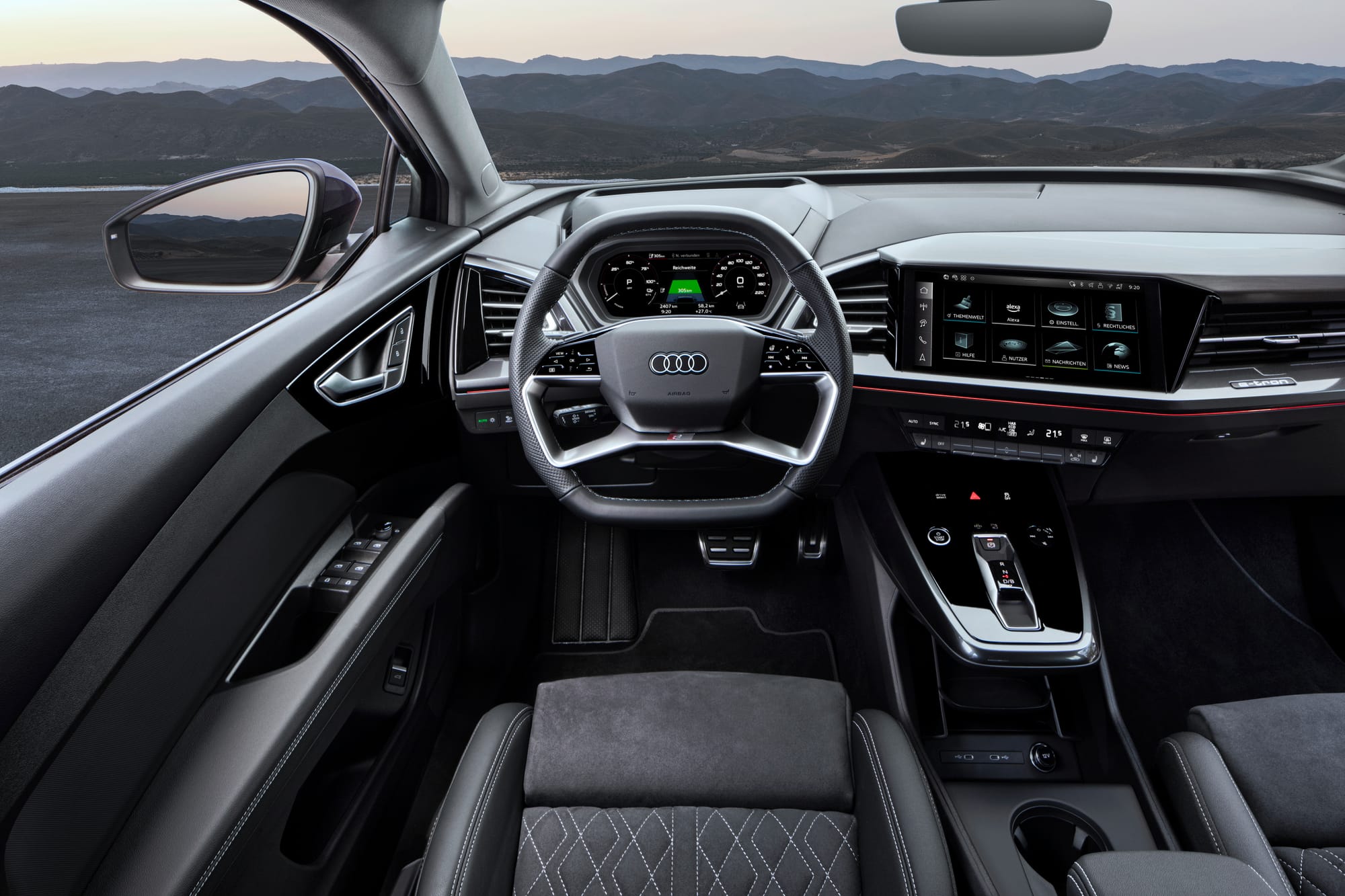 2025 Audi Q4 e-tron interior