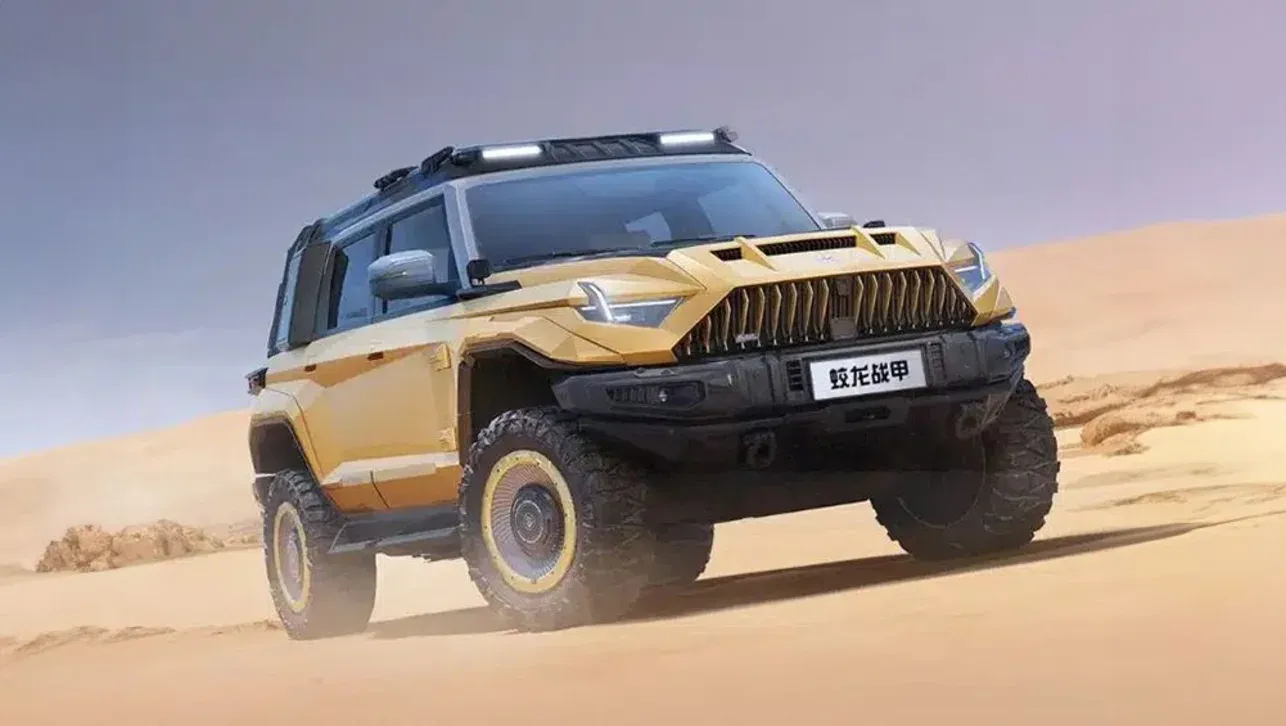 2025 Dongfeng M-Hero 917 'Dragon Armour Edition': Military-Inspired Electric SUV Unveiled