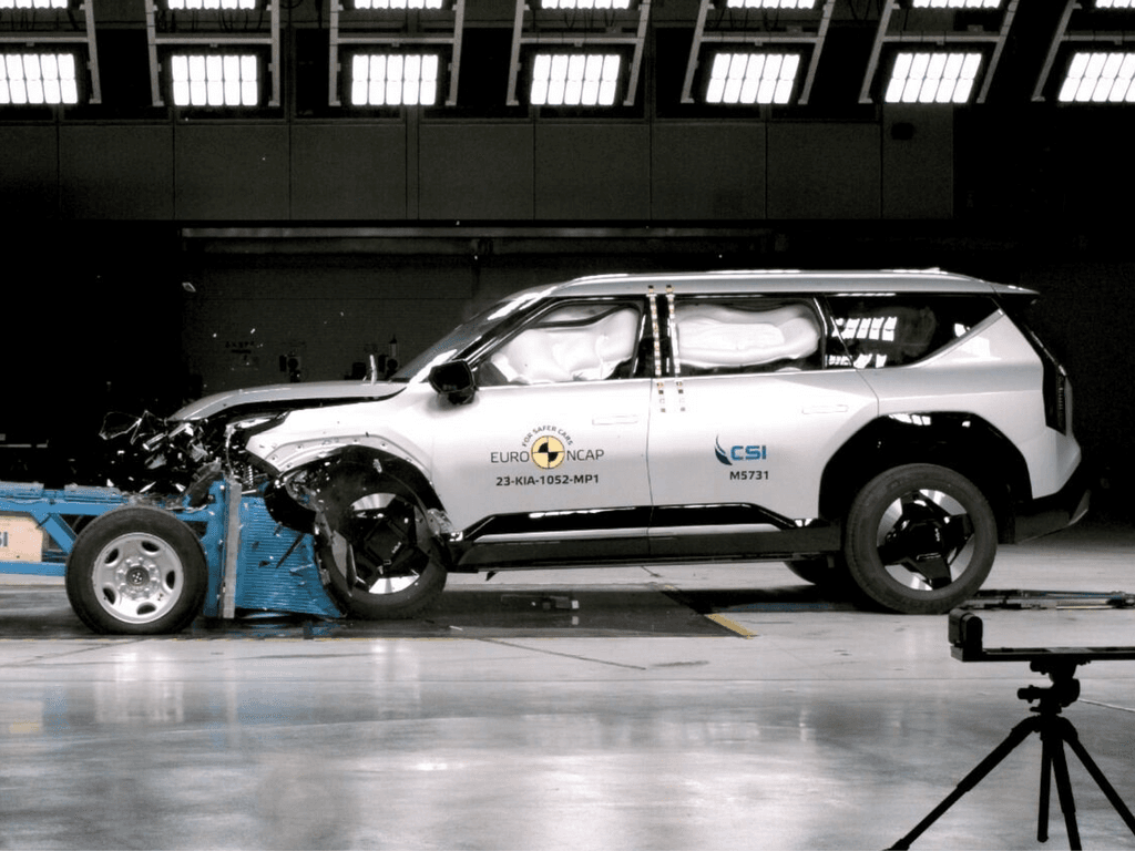 Kia EV9 Crash Test Rating: Impressive 5-Star Safety Performance