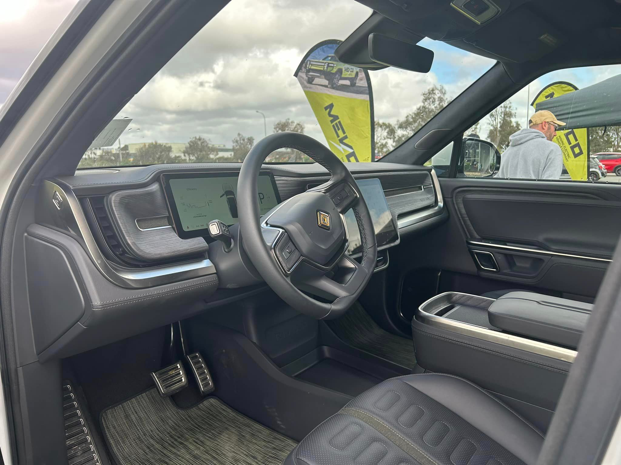 Rivian Electric Interior in Australia