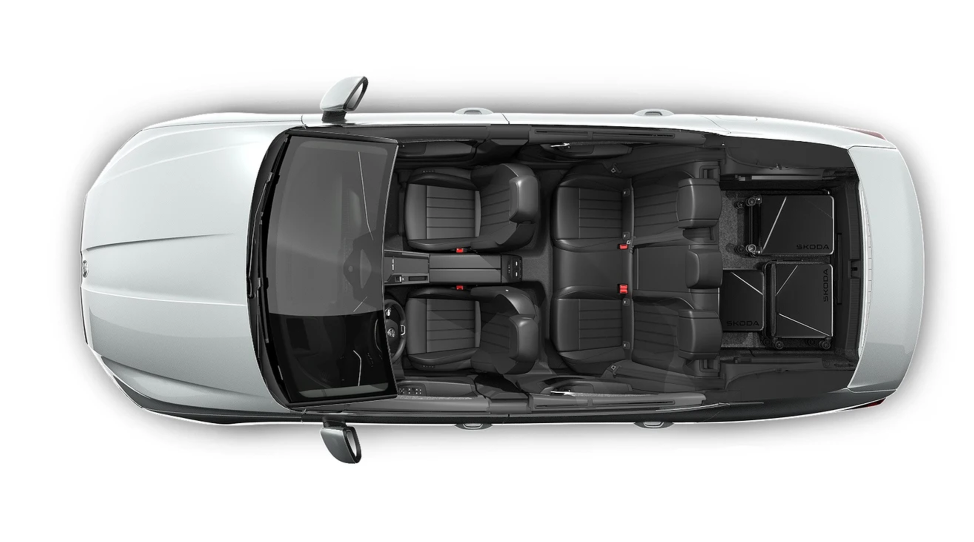 2024 Skoda Superb Interior Top View