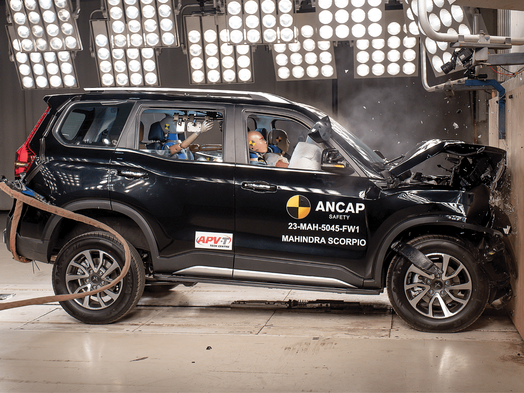 2024 Mahindra Scorpio Crash Test