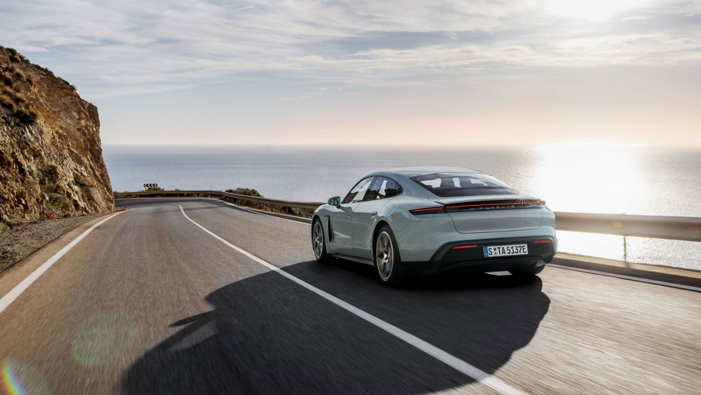 2025 Porsche Taycan Review Roundup – In motion back