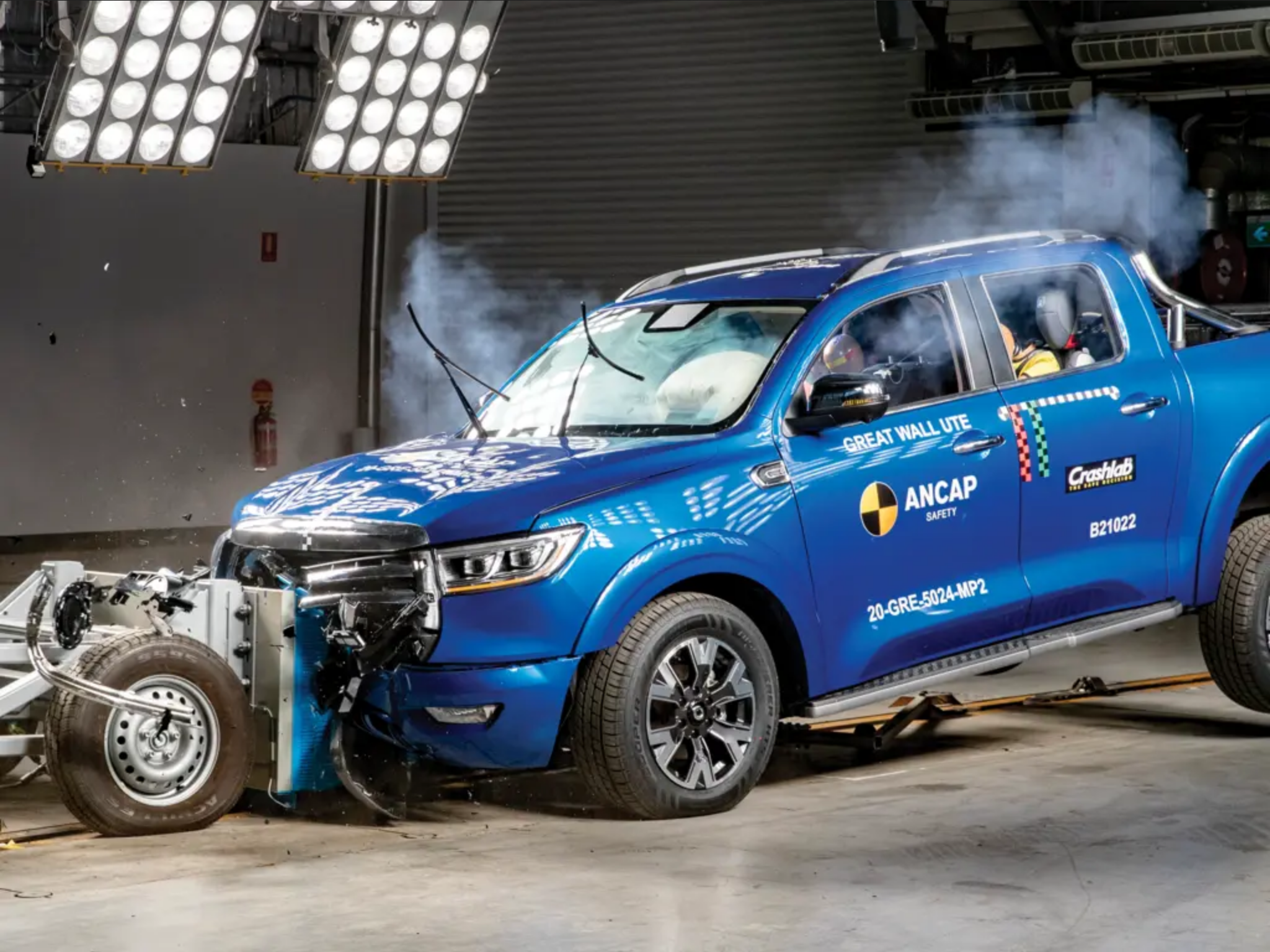 GWM Ute Cannon-XSR Crash Test