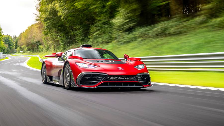 Mercedes-AMG One Shatters Its Own Nürburgring Lap Record