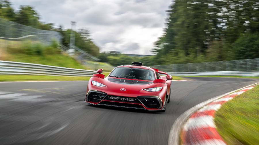 Mercedes-AMG One Shatters Its Own Nürburgring Lap Record