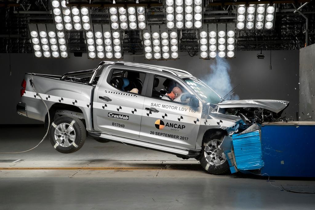 LDV T60 Max Crash Test