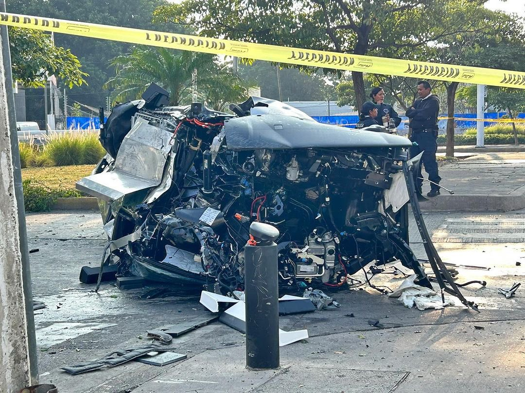 CyberTruck Crash in Mexico