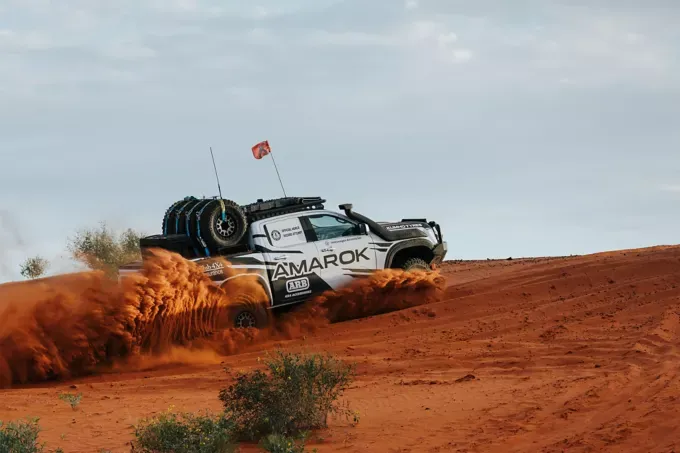 Volkswagen Amarok Aims for Guinness Record with '10 Deserts' Edition: Crossing Australia's Arid Heart