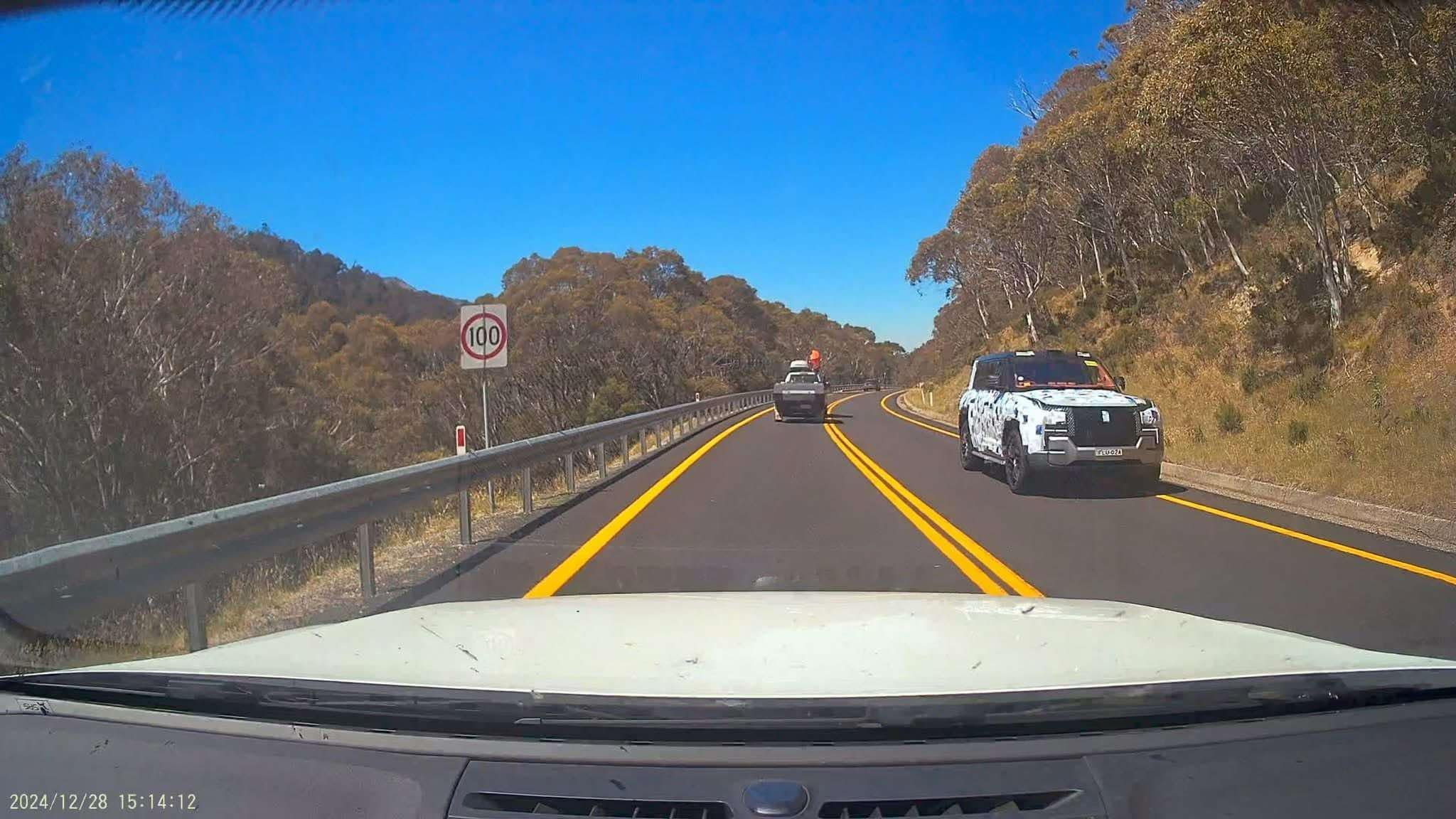 BYD Sangwang U8 spotted in Australia