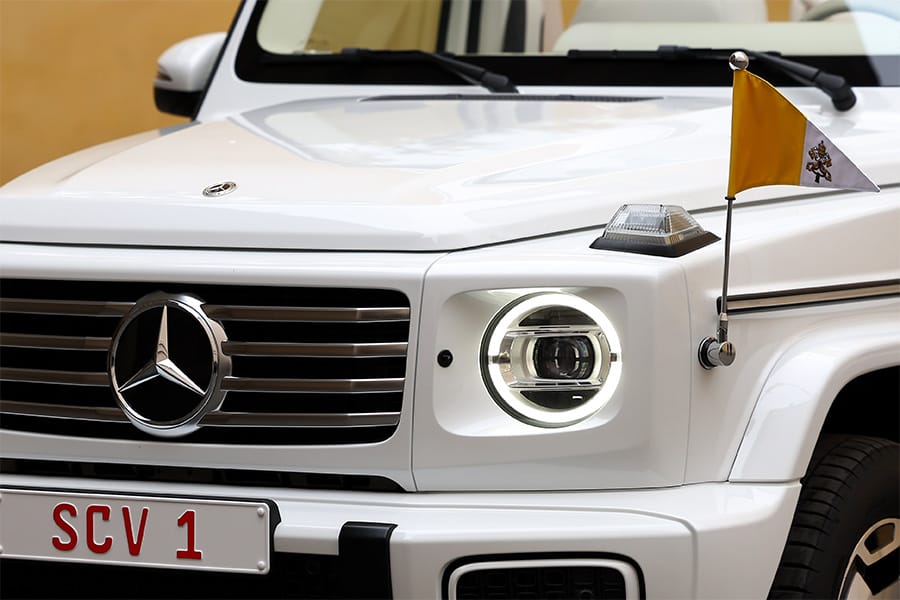 God Wagen: Electric Mercedes-Benz G-Class to Serve as the Latest Popemobile