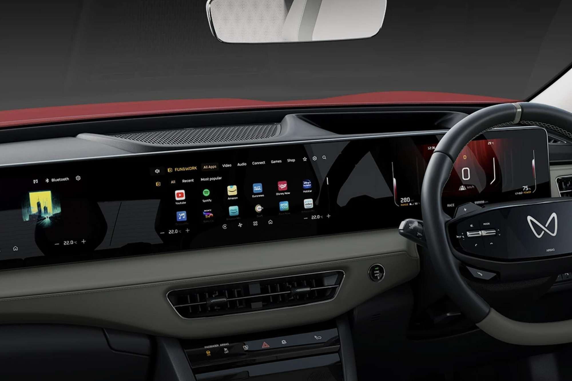 Mahindra XEV 9e Interior