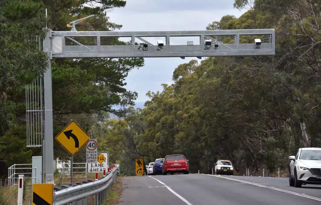 Average Speed Camera Capturing Cars in NSW