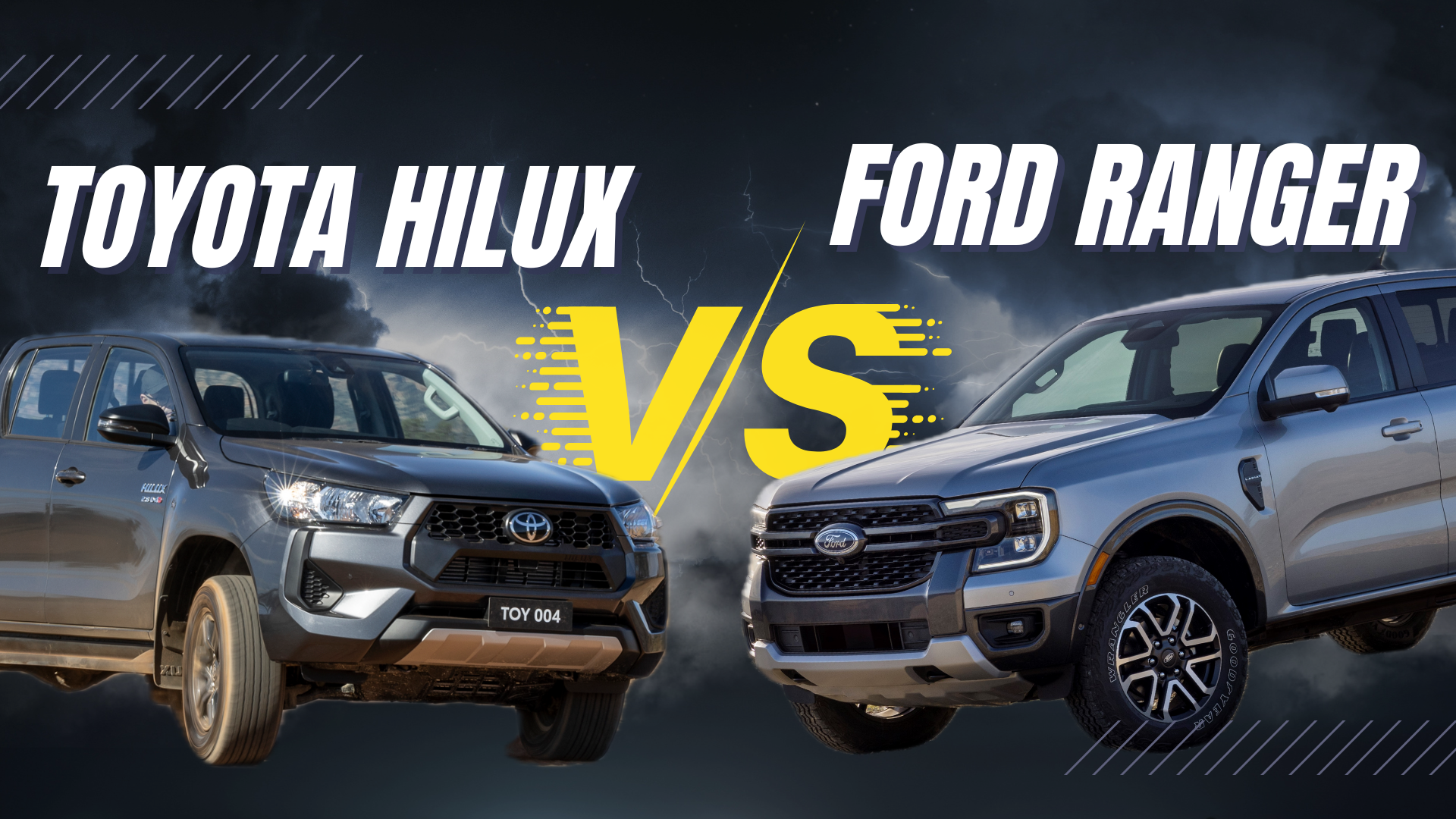 Ute Showdown: Toyota HiLux vs. Ford Ranger: Which One’s Tougher?