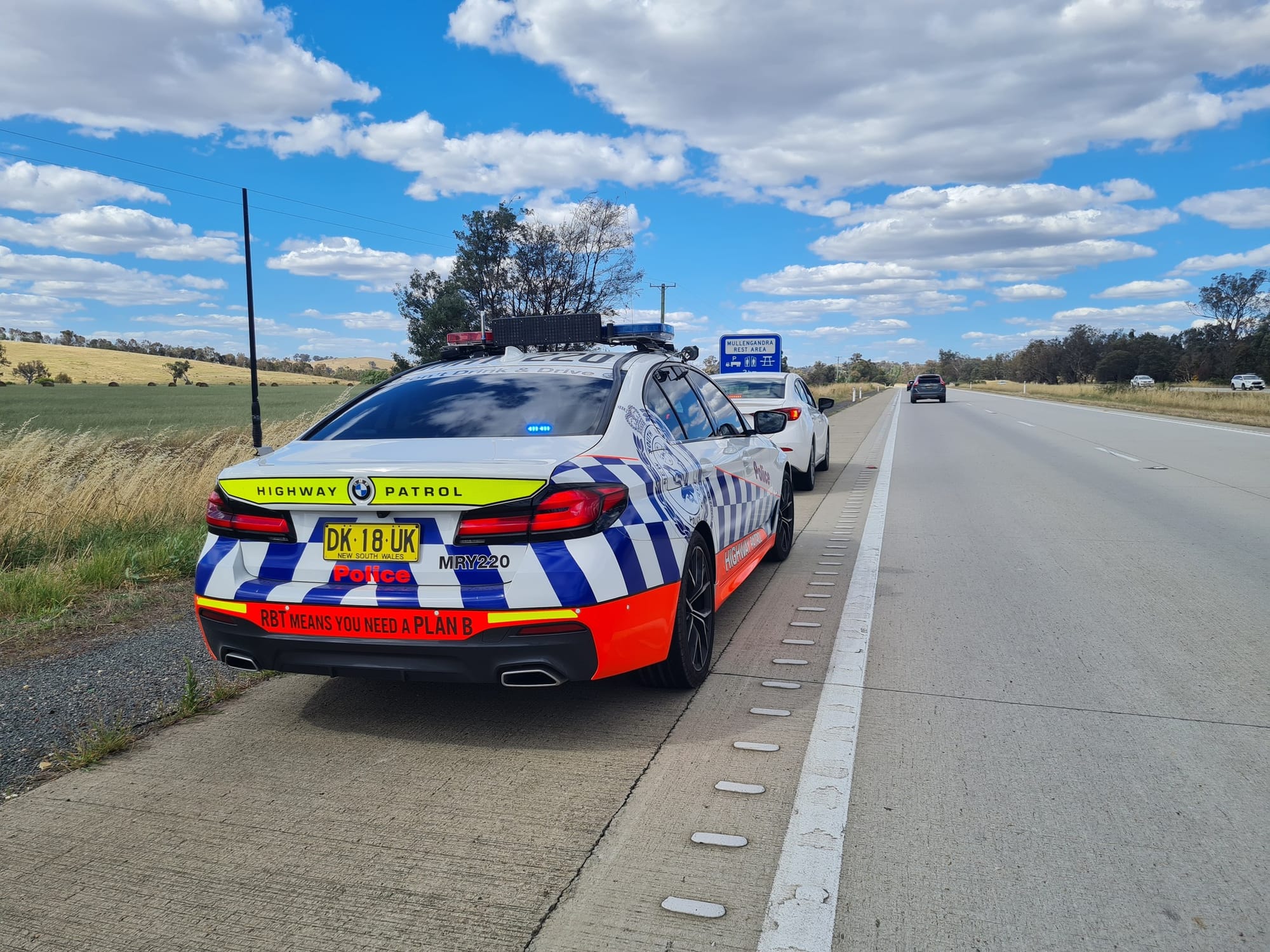 P1 Hoon's Christmas Cheer Cut Short by Highway Patrol