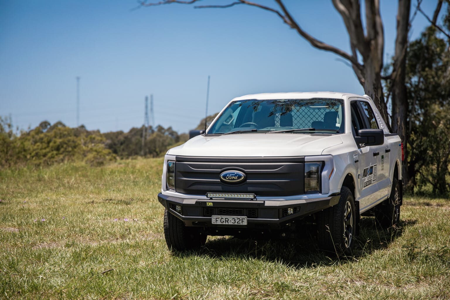 Australian Company Creates First Bull Bar for Ford F-150 Lightning EV