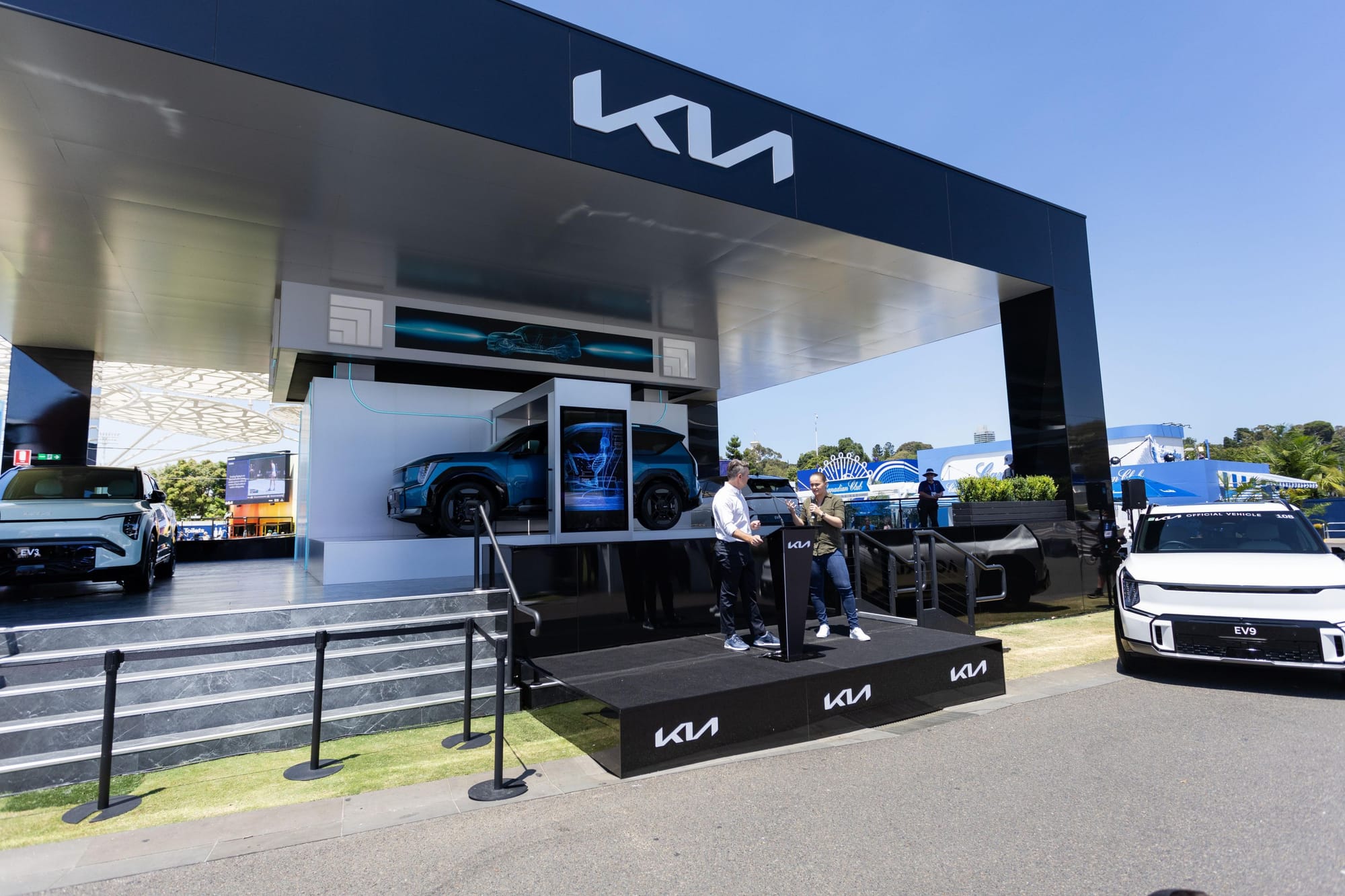 Kia Electrifies Australian Open 2025 with All-Electric and Hybrid Fleet