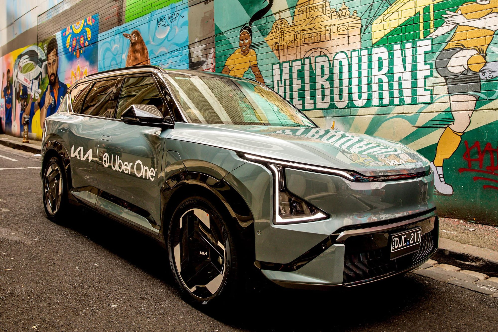 Kia and Uber Ace Sustainability with Free EV Rides to Australian Open