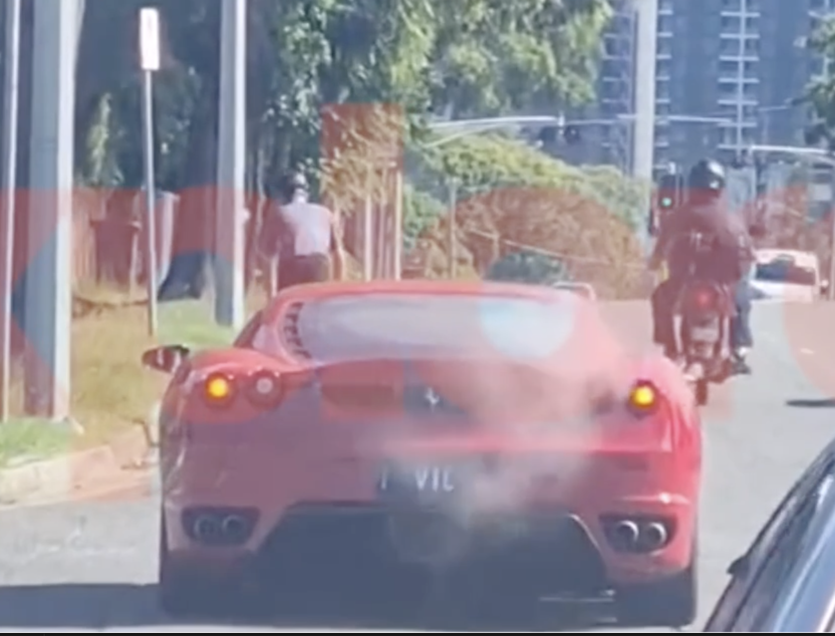 Smoke Scare for Ferrari F430 in Brisbane