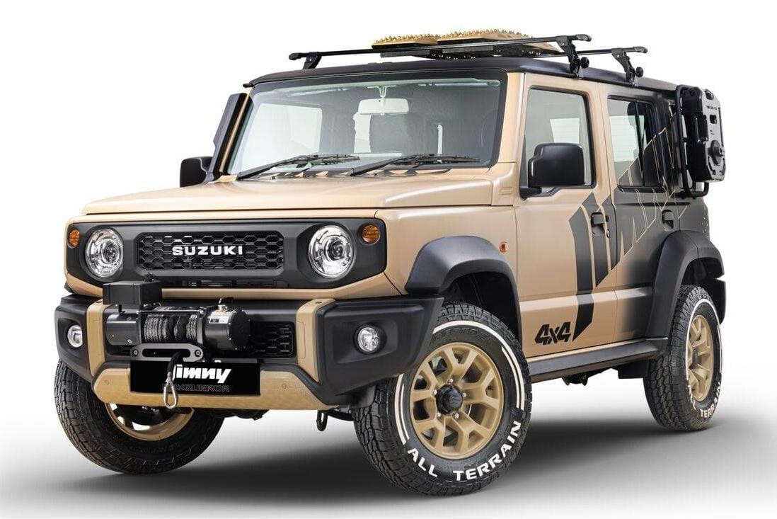 Suzuki Unveils Bold Concepts: Jimny Conqueror and Swift Champions