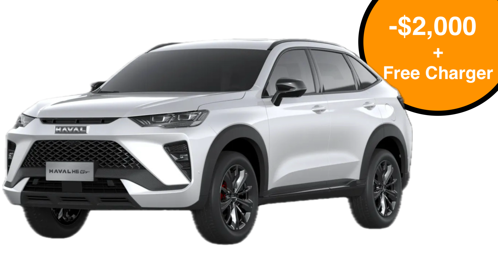 GWM Haval H6GT PHEV Ultra $53,990 Drive Away (Save $2,000) + Free Charger