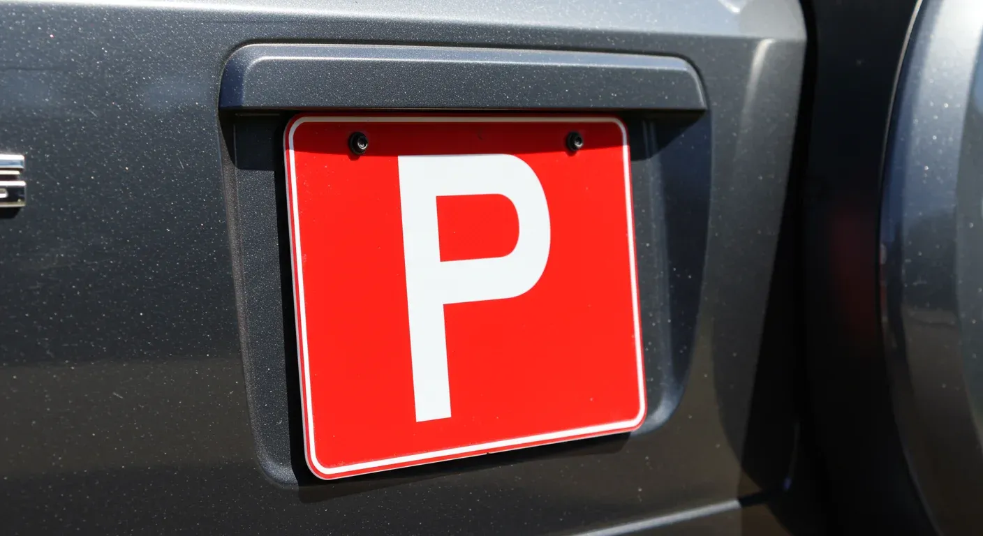 VIC Red P Plate Rules