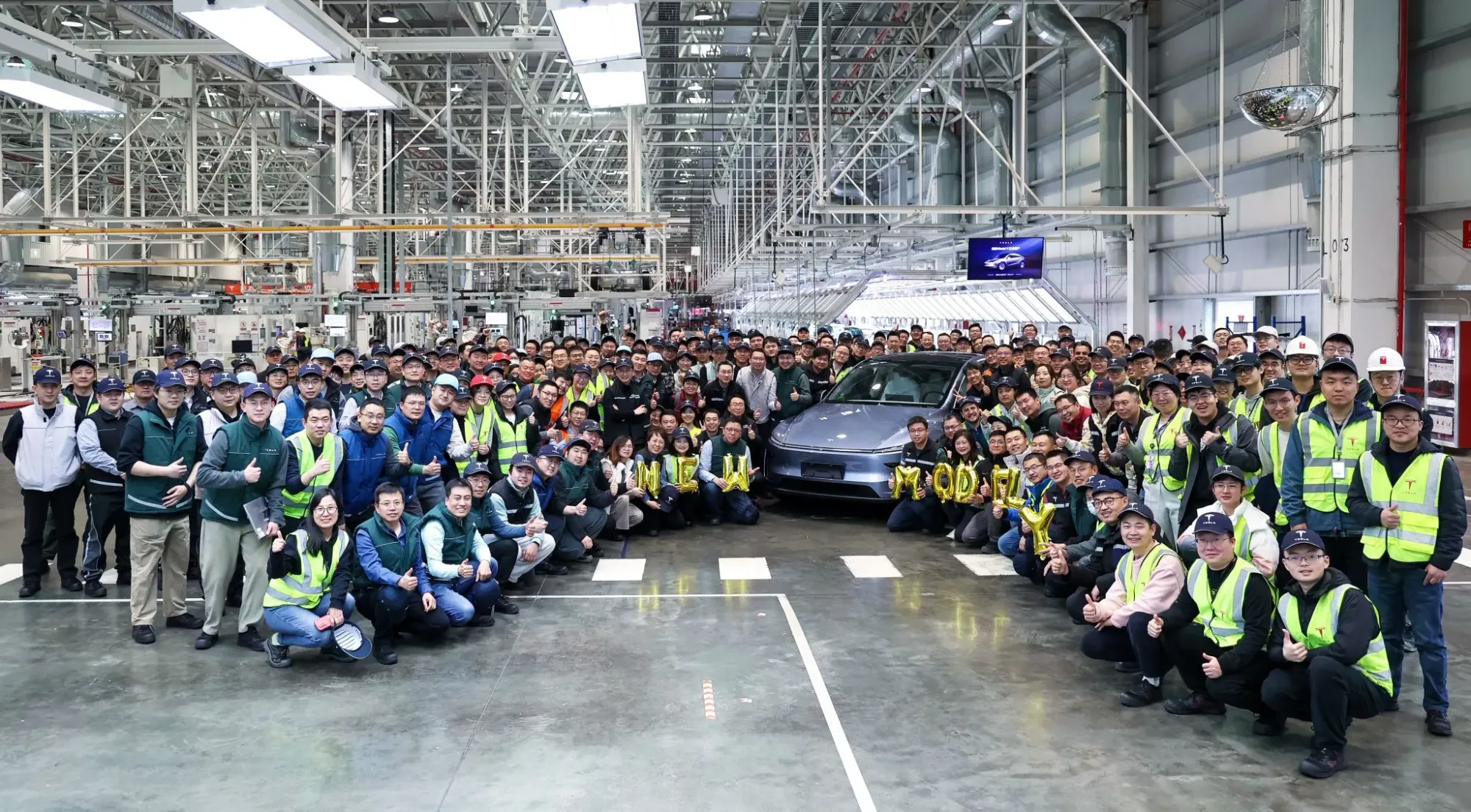 New Tesla Model Y Production Officially BEGINS