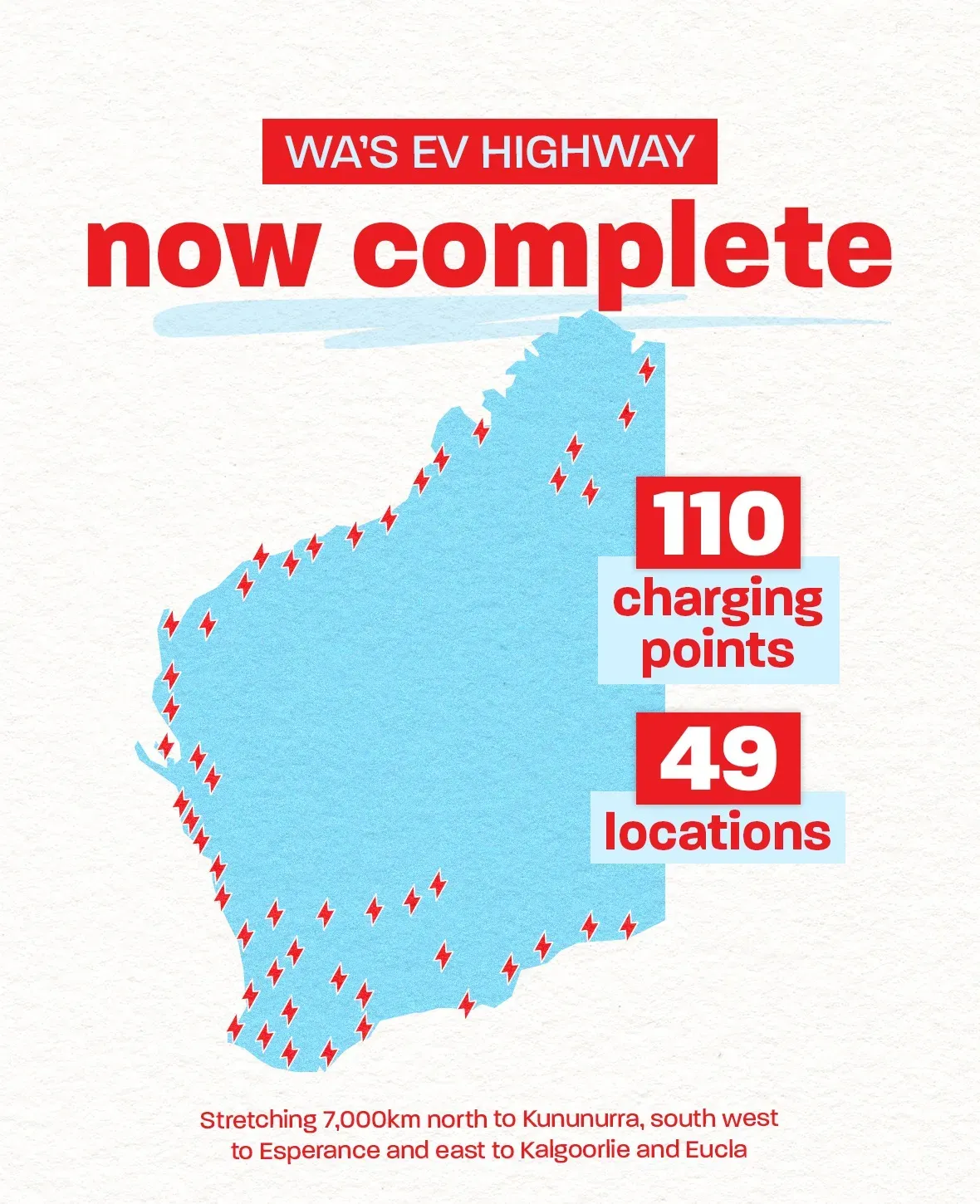 WA Flips the Switch on Biggest EV Charging Network