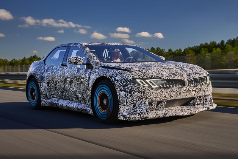 BMW Previews Electric M3 with Vision Driving Experience Concept