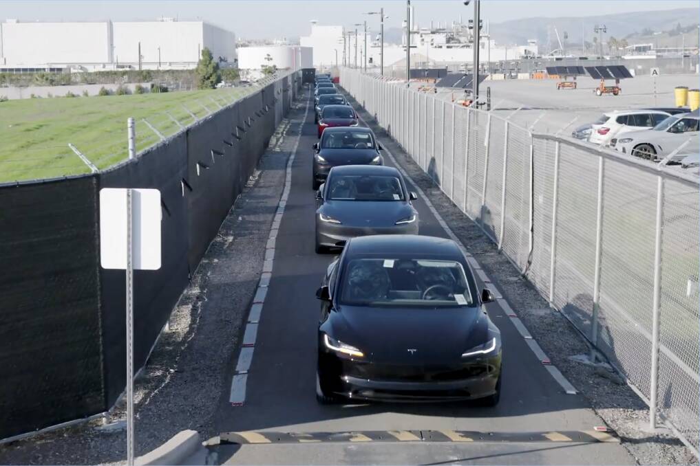 Factory to Freeway: Tesla's EVs Now Self-Drive Off the Production Line