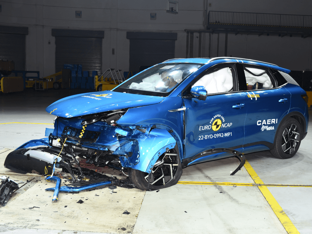 BYD ATTO 3 Crash Test Rating: Impressive Safety Performance