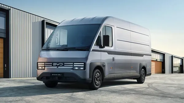 BYD Unveils E-Vali Electric Van to Challenge Ford e-Transit in Commercial EV Market