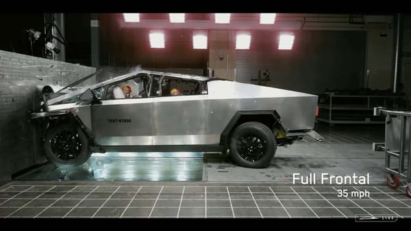 Tesla Cybertruck Crash Test